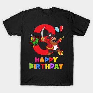 3rd Birthday Party 3 Year Old Three Years T-Shirt